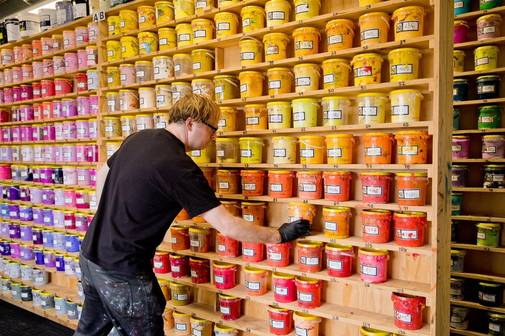 Ink wall